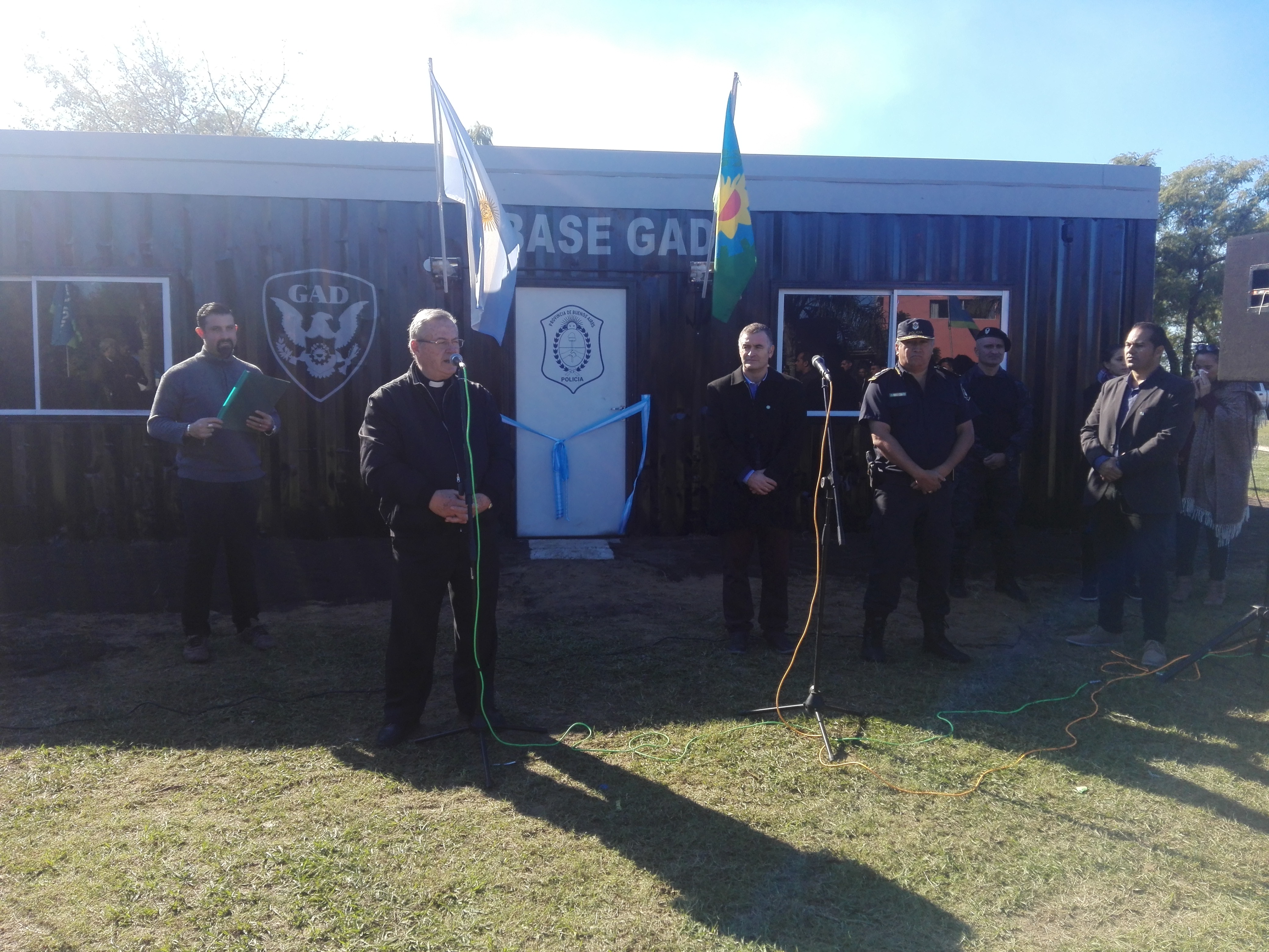 Inauguraron en el Paseo “Viva el Río” las instalaciones del Grupo de Apoyo Departamental (GAD) en Ramallo. Esta fuerza complementa al trabajo de la Policía Comunal y prestará servicio en todo el distrito.