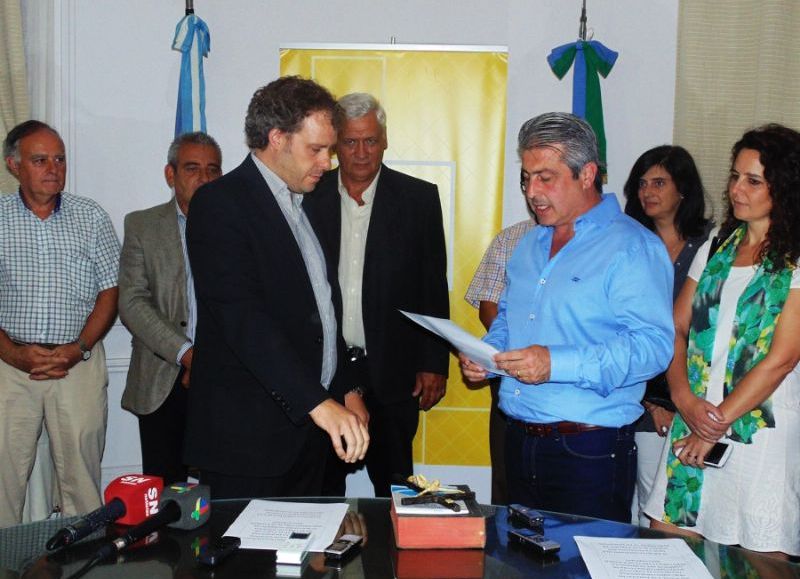 Juan Manuel Rico Zini juró como secretario de Gobierno un mes después de haber comenzado a ejercer sus funciones.
