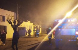 Incendio en una vivienda de Villa Ramallo