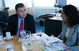 El intendente se reunió con la vicepresidenta de la Cámara de Industria y Comercios Argentina-Alemana