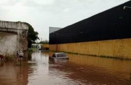 Otra vez barrios bajo el agua en Pergamino