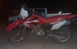 Recuperan moto robada en Villa Ramallo