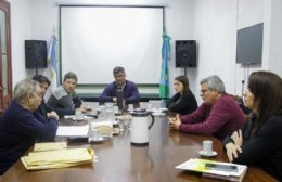 Reunión por Comirsa entre el Ministerio de la Producción y el municipio de Ramallo
