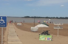 Ramallo avanza con sus playas inclusivas