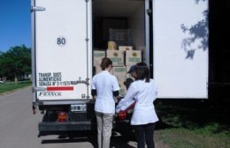 Control sanitario para transporte de sustancias alimenticias en Villa General Savio