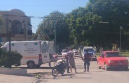 Accidente en Avenida San Martín