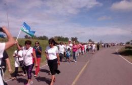 Caravana de docentes se movilizó por la Ruta 9 y 51 hasta la Panamericana