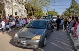 La comunidad educativa despidió los restos de "Pina" Frontini