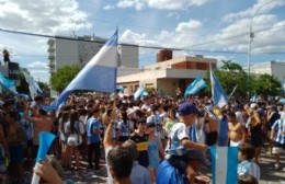 Ramallo festejó la Copa del Mundo