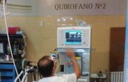 Nueva mesa de anestesia para el Hospital Emilio Ruffa