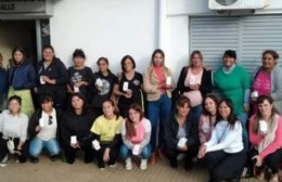 Mujeres de Ramallo accedieron al kit menstrual del programa "Tramando Derechos"