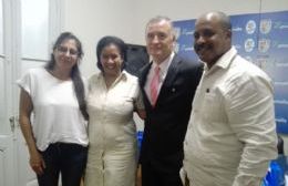 Visita oficial de la Embajada de Cuba a Ramallo