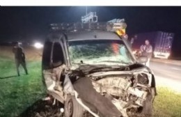 Accidente en Ruta 9 deja tres heridos