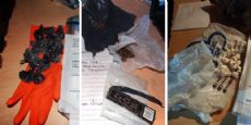 Tras el allanamiento, secuestraron distintas cantidades de coca�na y marihuana. (Foto Fuente: Polic�a, Drogas Il�citas)