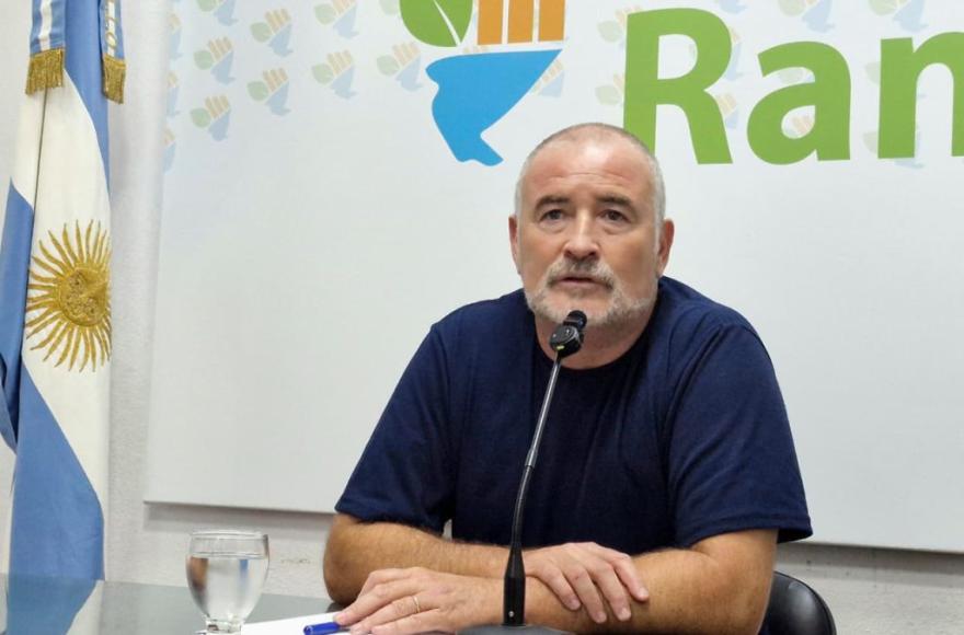 Poletti habló tras la amenaza y aseguró que seguirá trabajando