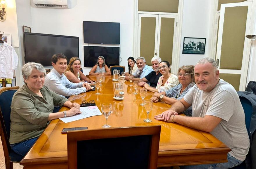 Poletti se reunió con la ministra de Educación bonaerense