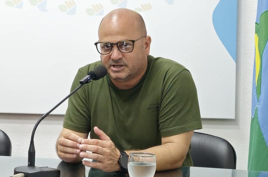 Leandro Torri, secretario de Obras Públicas de Ramallo.