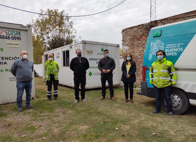 Actividad encabezada por el intendente.