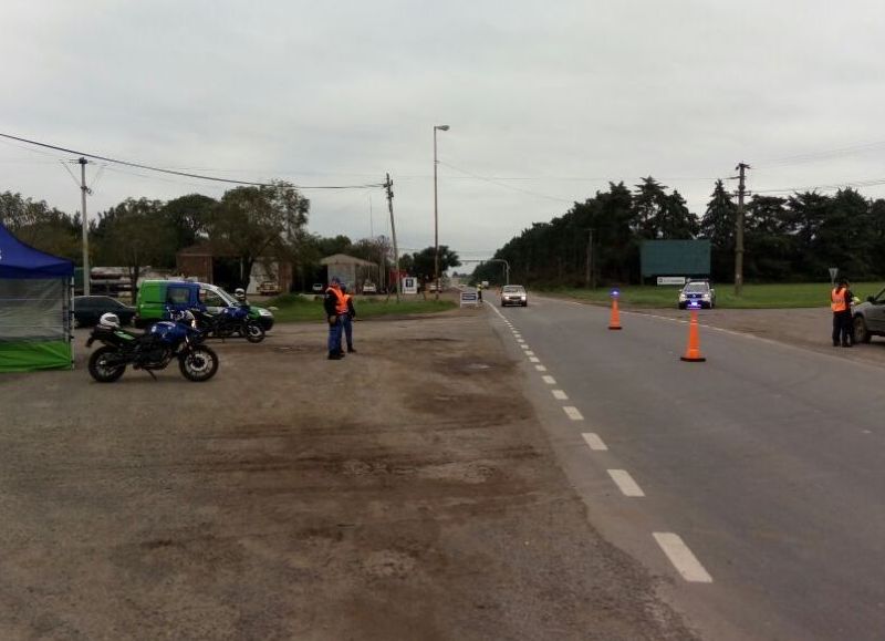 Se agudizan los controles viales en la zona.