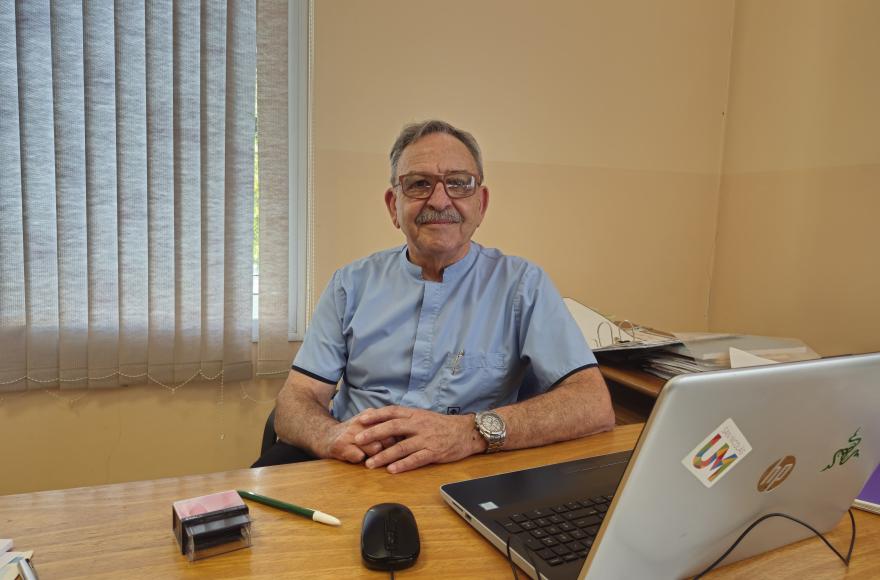 Rubén Millán, director del hospital.