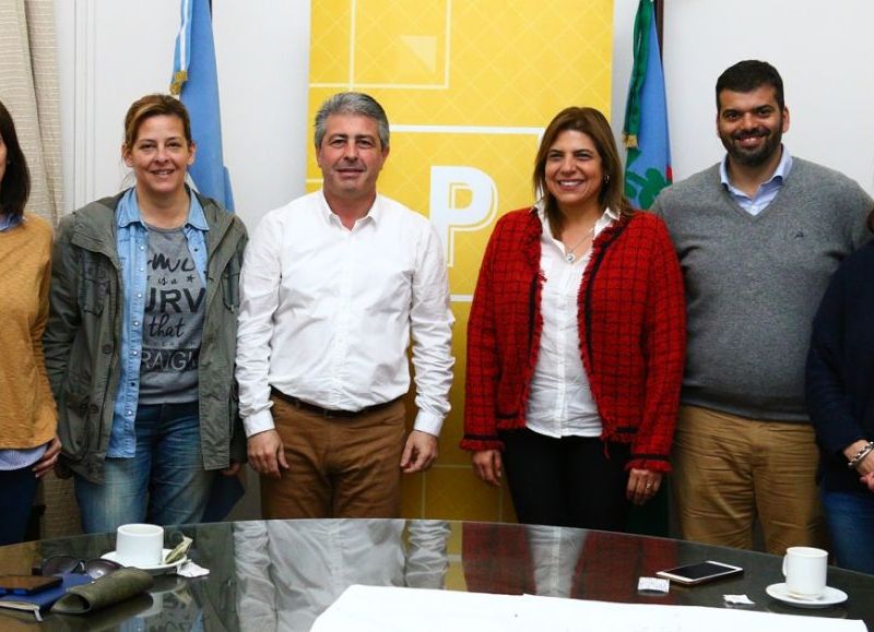 Sandra Paris visitó Pergamino y se reunió con referentes locales de Cambiemos.
