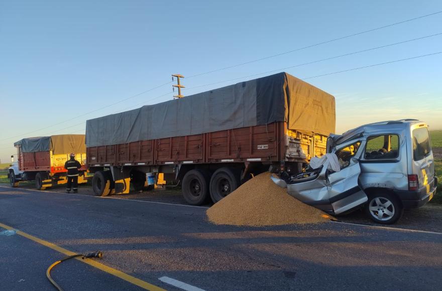 El accidente fue a la altura de El Tonelero.