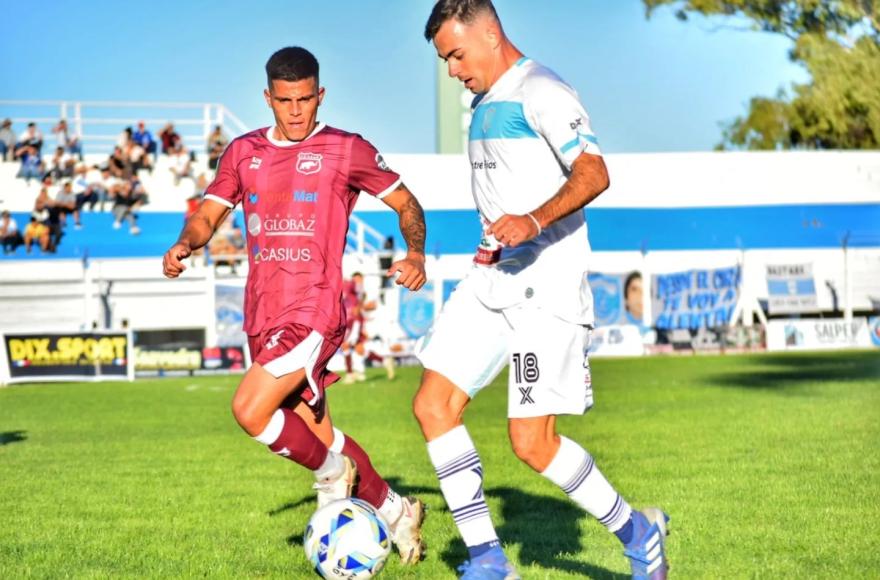 El gol llegó en la agonía del partido.