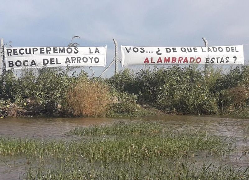 "Apropiación ilegal del espacio público".