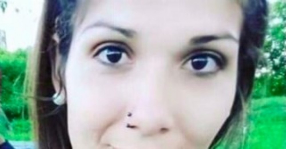 Eliana Rodríguez fue embestida mientras circulaba en moto.