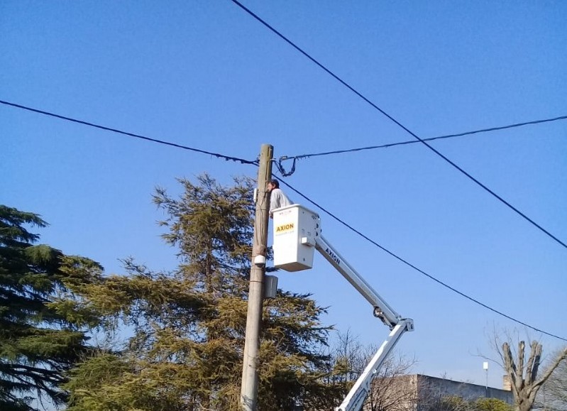 Esta intervención se realizó con mano de obra municipal y un aporte privado.