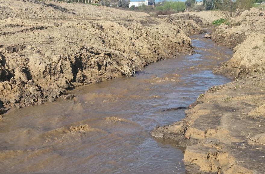 Hay trabajos en zona de costa en donde se construye la caleta para los pescadores artesanales del distrito.