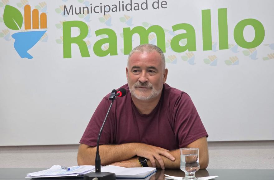 Mauro Poletti, intendente de Ramallo.