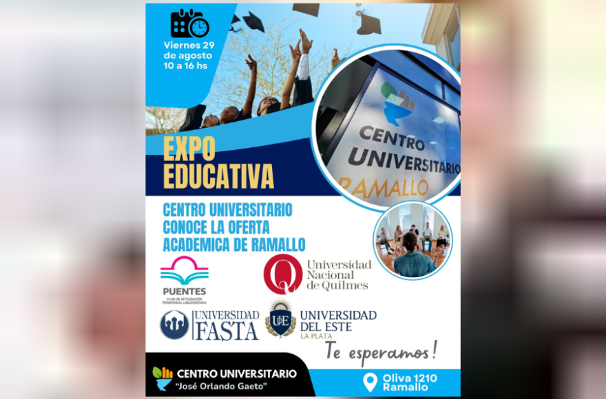 La Expo se desarrollará en el Centro Universitario.