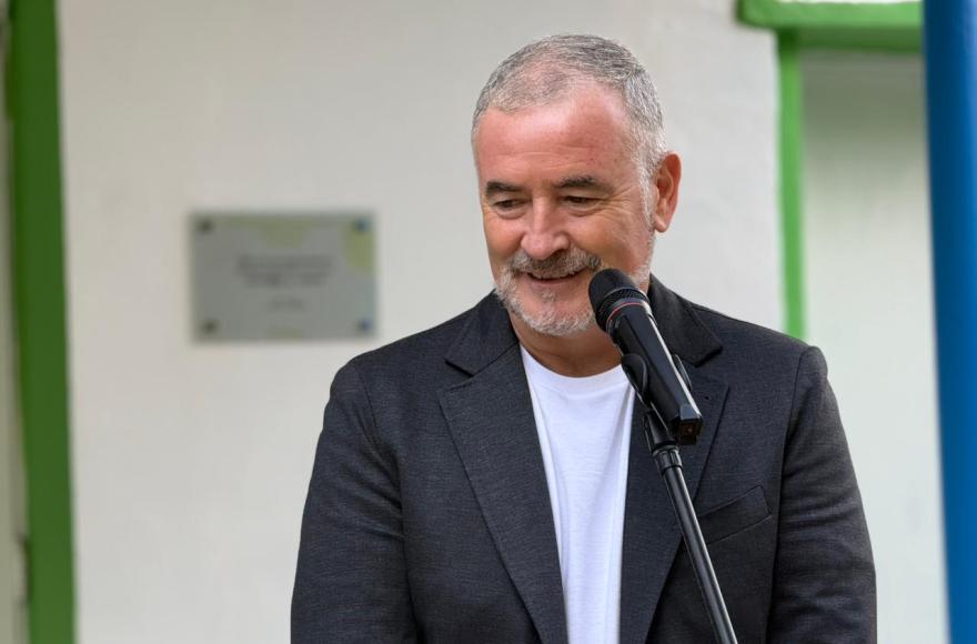 Poletti participó del acto.