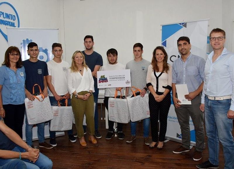 Ganó el equipo "Tecnoprevención".