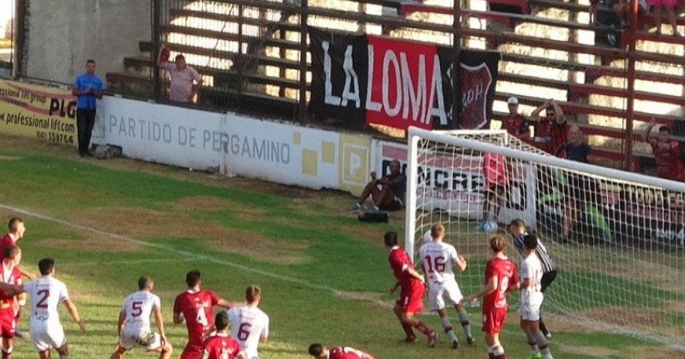 El gol llegó sobre el final del partido.