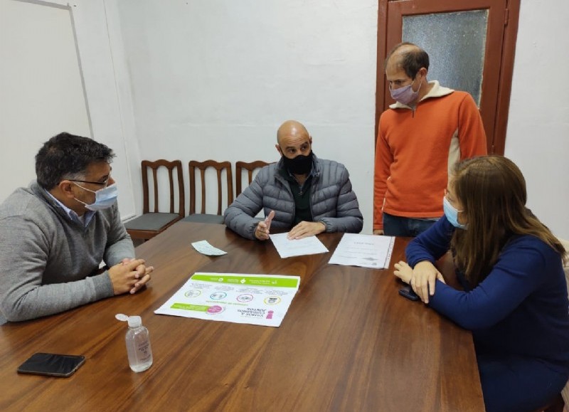 Acto en la jornada del lunes.