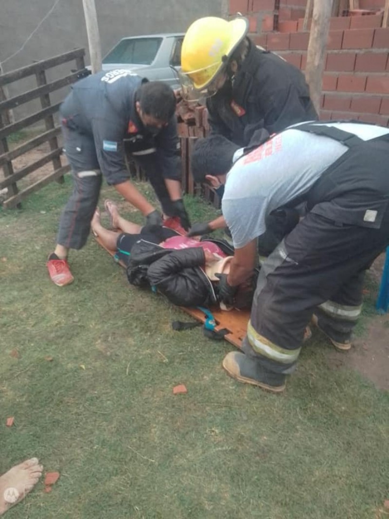 Rápida atención al lesionado.