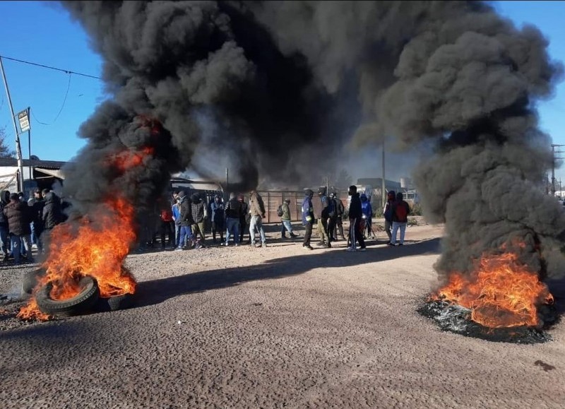 Un pasaje de la manifestación.