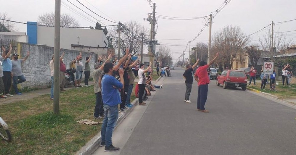 Medida de fuerza votada en asamblea.