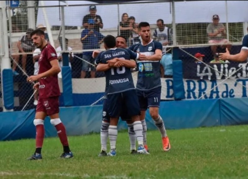 Fue 0-1 ante San Martín de Formosa.