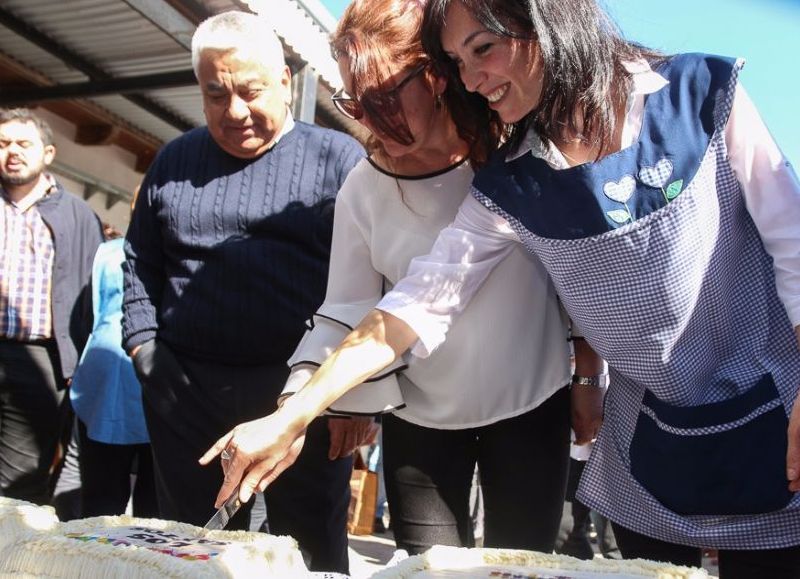 Los trabajos se llevaron a cabo en el S.U.M del Jardín Santos Quirós.