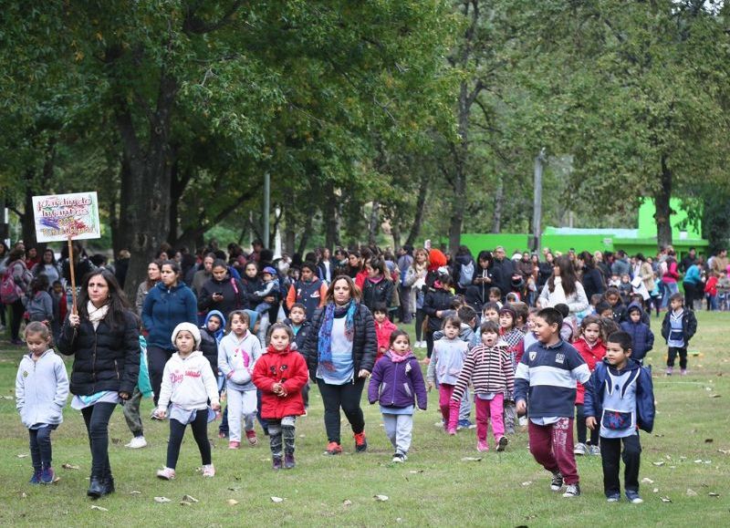 Participaron jardines de todo el partido.