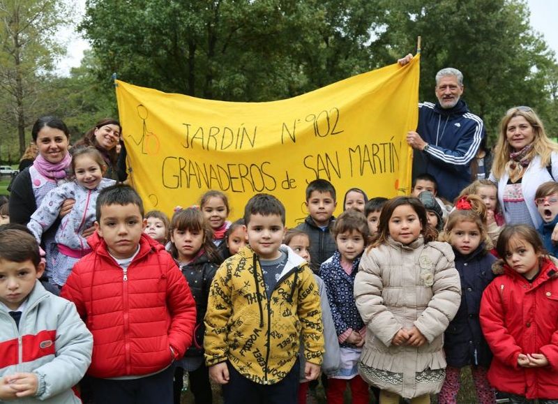 Participaron jardines de todo el partido.