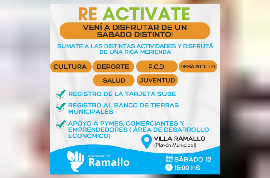 Habrá actividades para todas las edades.