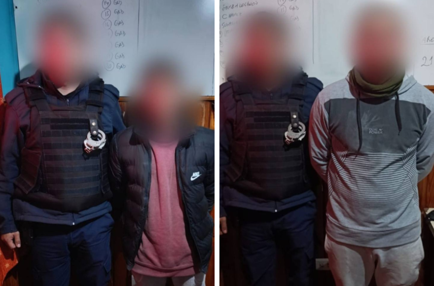 Los sindicados fueron norificados por el delito de “Encubrimiento”.