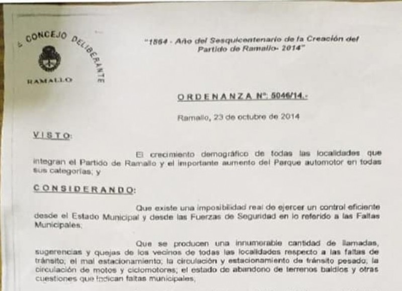 La normativa que lo avala.