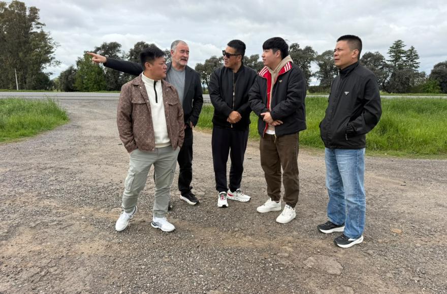 Empresarios chinos visitaron Ramallo