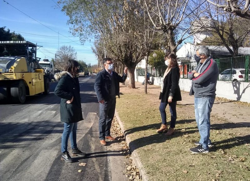 Recorrida de las autoridades.