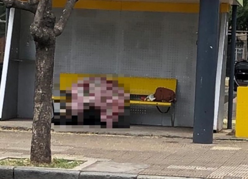 Estaba en un banco (foto: El Tiempo).